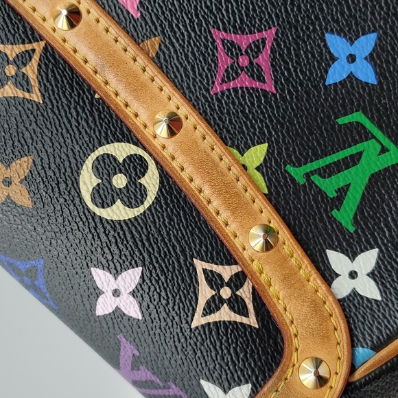 🎀 SOLD 🎀 Louis Vuitton Multicolor Sologne Black - Picture 12 of 17